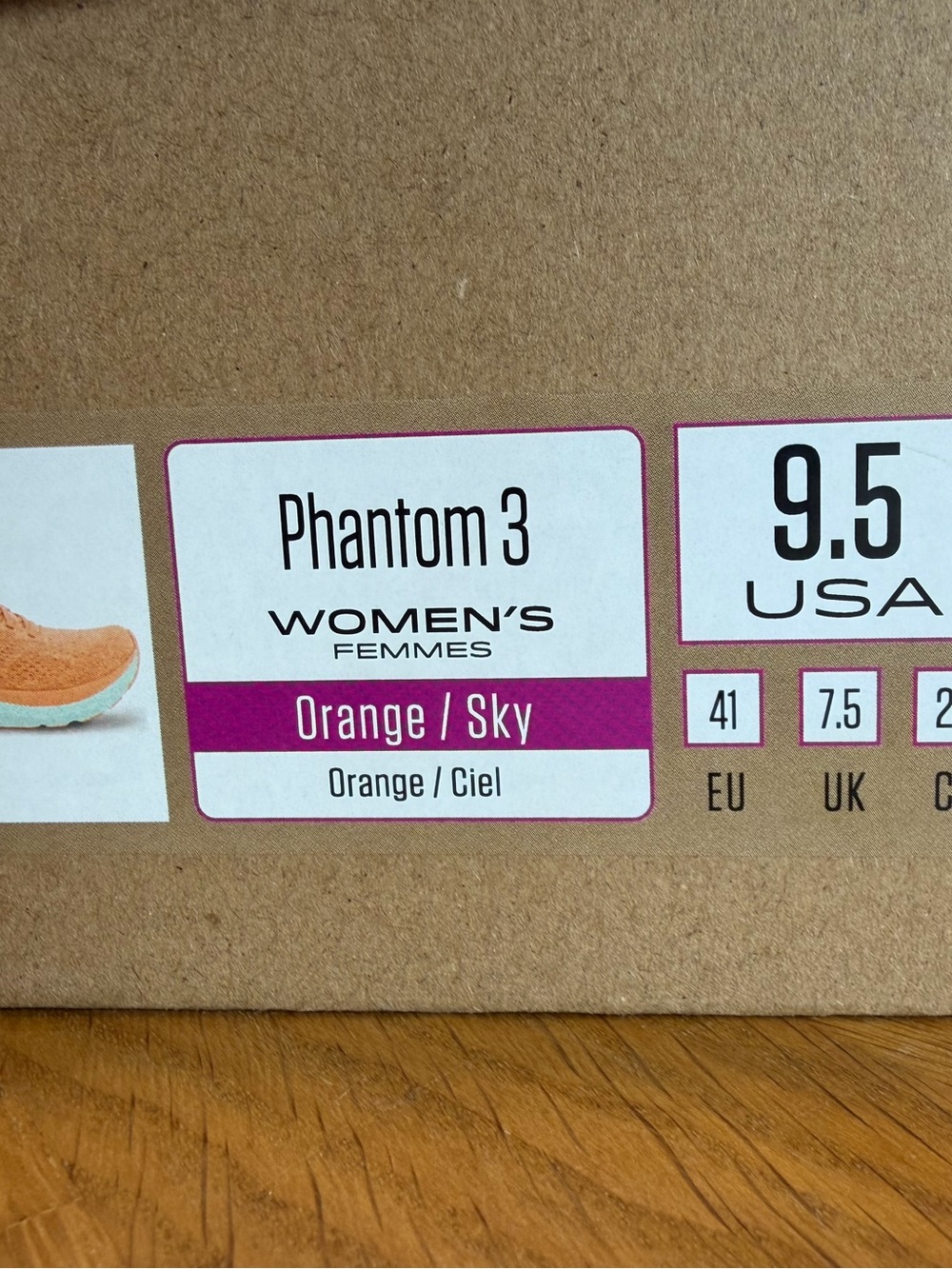 Topo Phantom 3 Running Shoe W9.5 - Picture 5 of 5